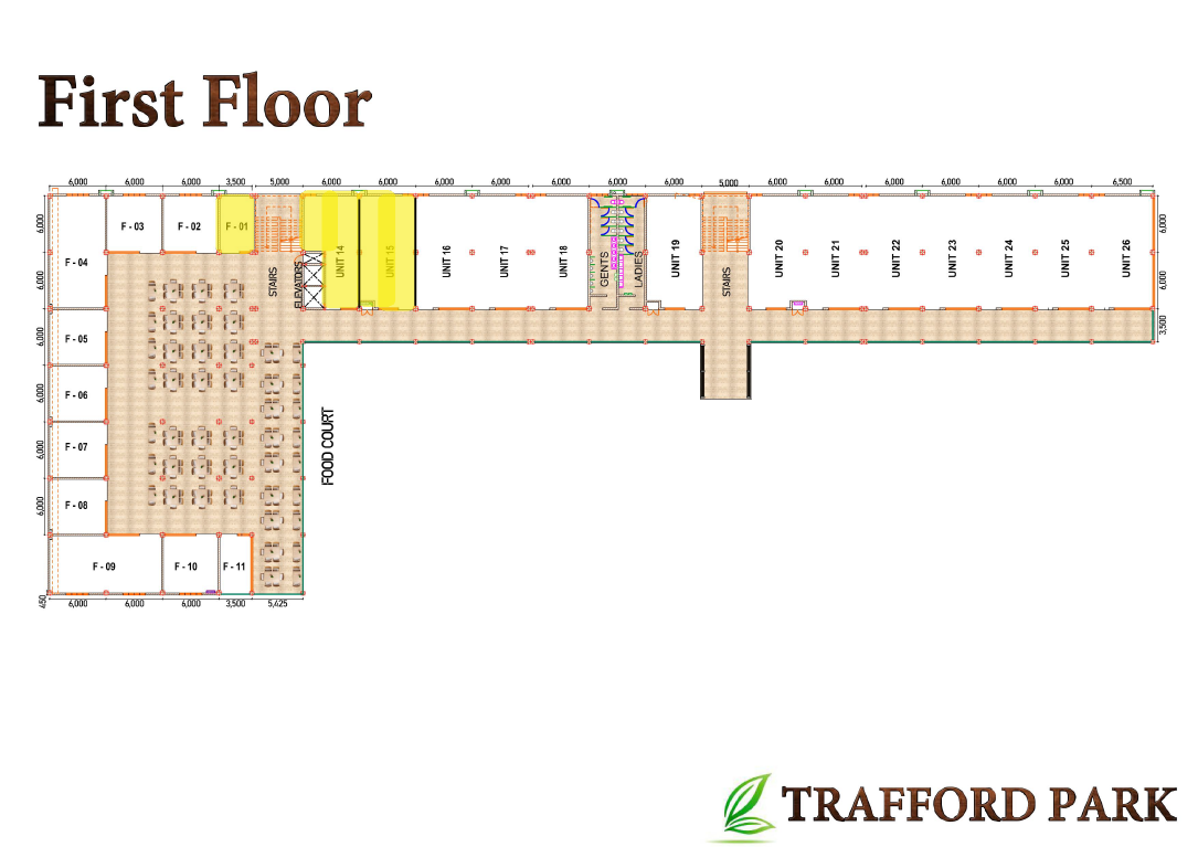 1st Floor Plan